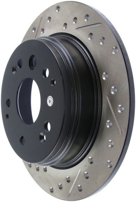 StopTech 04-08 Acura TL / 03-09 Honda Element Slotted & Drilled Right Rear Rotor