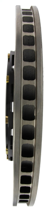 StopTech 09-11 Nissan GT-R Front Right Slotted Bare Iron 380x34mm AeroRotor Kit