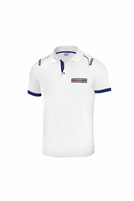 Sparco Polo Martini-Racing Small White