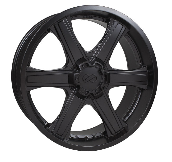 Enkei Blackhawk 22x9.5 30mm Offset 6x139.7 78mm Bore Black Wheel