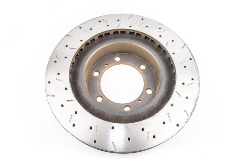 DBA 2012 Toyota 4Runner/11-12 FJ Cruiser Front Drilled and Slotted 4000 Series Rotor