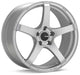 Enkei Kojin 17x9 45mm Offset 5x114.3 72.6mm Bore Matte Silver Wheel