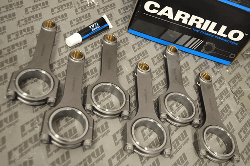 Carrillo Pro H-Beam Connecting Rods w/ CARR Bolts - RB25 RB26