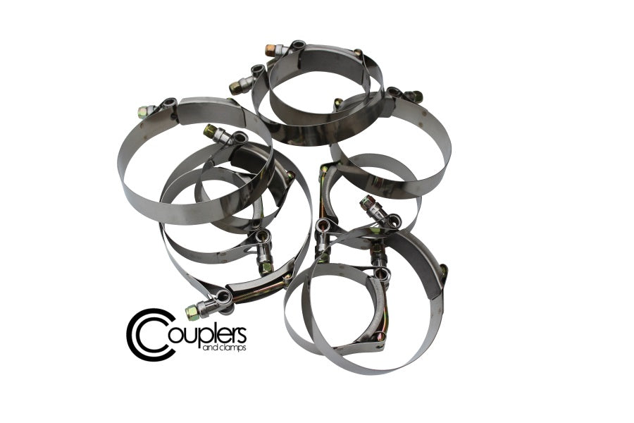 ISR Couplers and Clamps - T-Bolt Hose Clamp - 3.50"+8mm