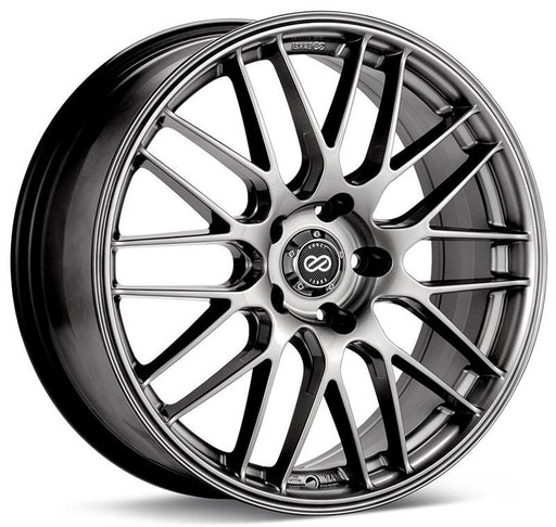 Enkei EKM3 17x7 38mm Offset 5x114.3 72.6mm Bore Hyper Silver Wheel