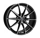 Enkei DRACO 17x7.5 38mm Offset 5x114.3 72.6mm Bore Black Machined Wheel