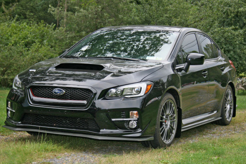 Rally Armor 15-21 Subaru WRX/STI Black UR Mud Flap w/White Logo
