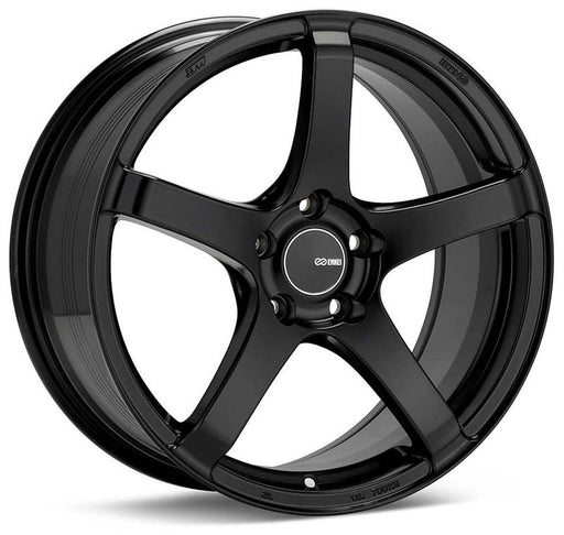 Enkei Kojin 18x8 40mm Offset 5x114.3 72.6mm Bore Matte Black Wheel