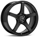 Enkei Kojin 18x9.5 35mm Offset 5x120 72.6mm Bore Matte Black Wheel