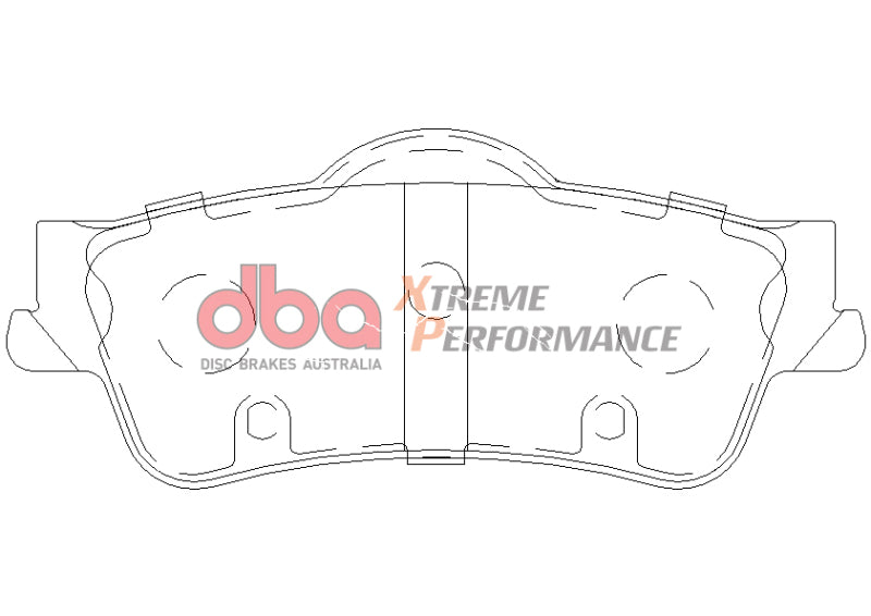 DBA 08-09 Pontiac G8 3.6 Base/6.0 XP650 Rear Brake Pads