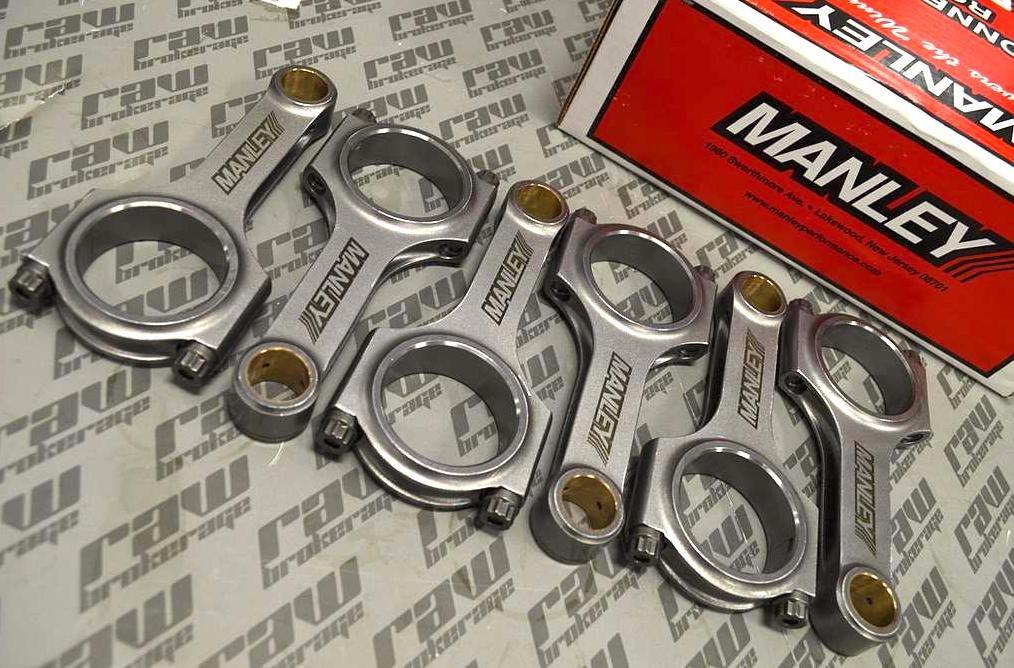 Manley H-Beam Connecting Rods RB30