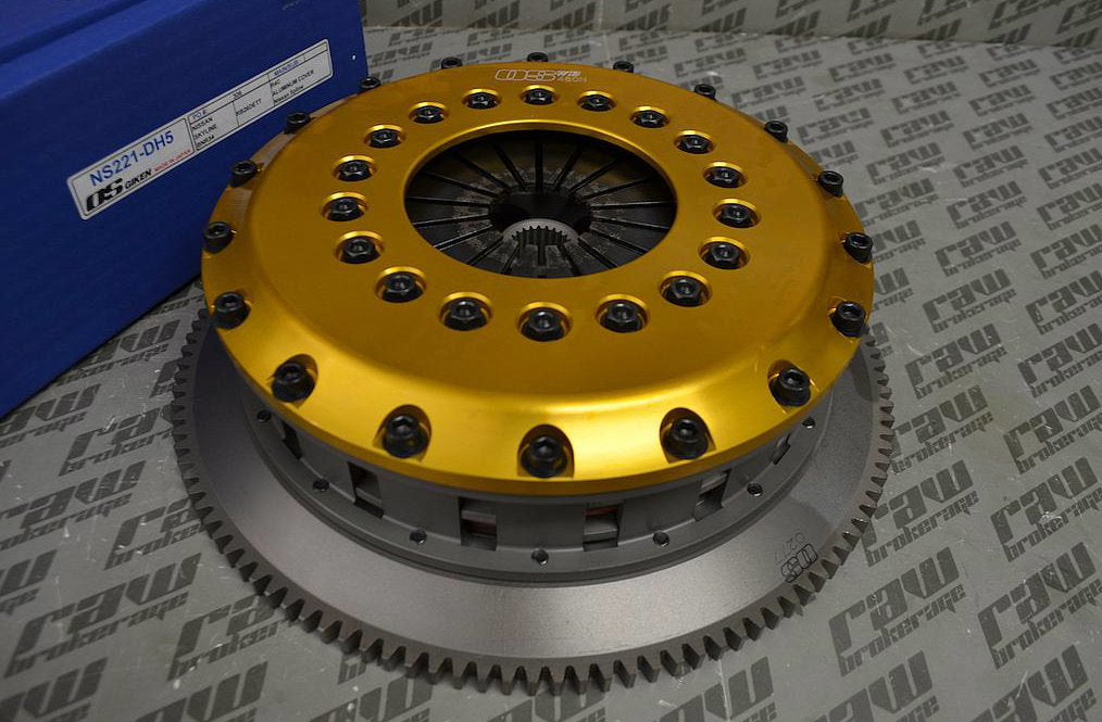 OS Giken OS88 Quad Plate w/ Center Hub 26 spline (215mm) for BNR34 