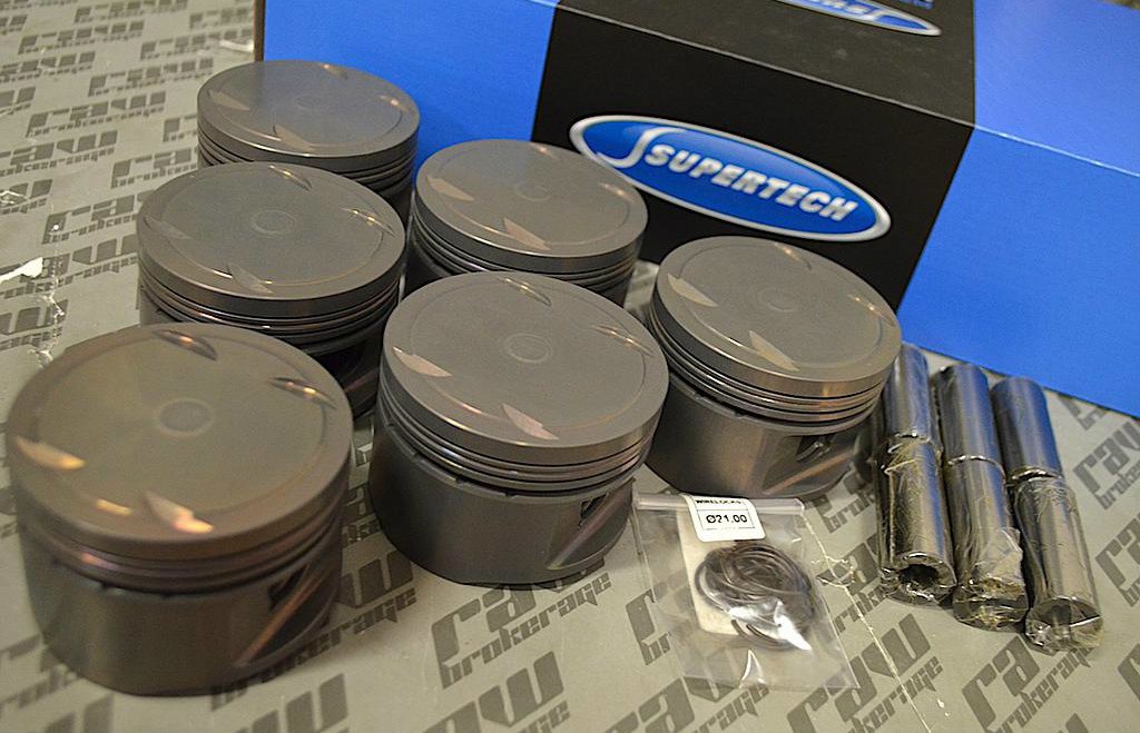 Supertech Forged Pistons Kit 78.5mm 8.5:1 CR for Nissan RB20DET