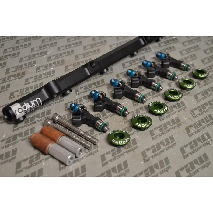 Radium Fuel Rail with Injector Dynamics Kit for Nissan R33 RB25DET