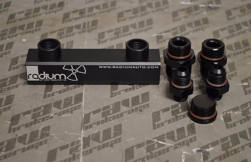 Radium Engineering 4-Port Manifold - DW Pumps