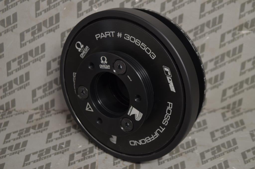 Ross Tuffbond RACE Harmonic Balancer for Nissan R33/R34 RB26 - Raw