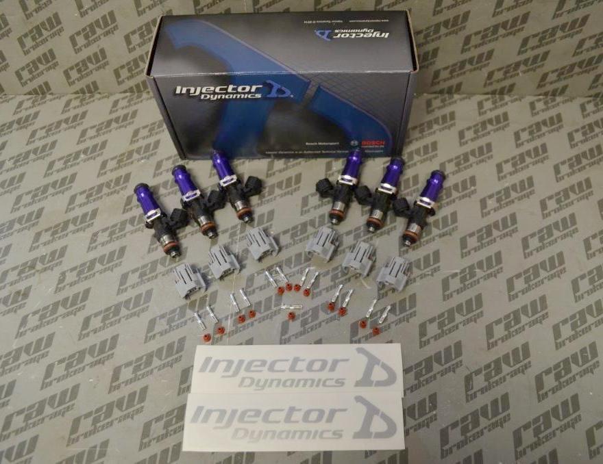 Injector Dynamics ID2000 Top Feed for Nissan RB26, 14MM (Purple) Adapters