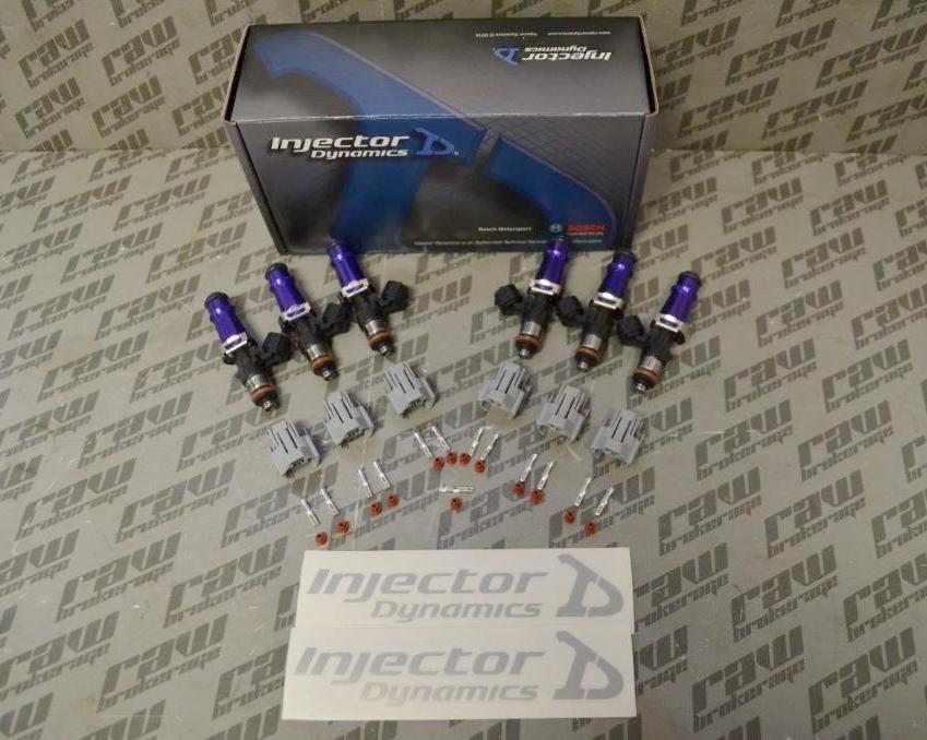 Injector Dynamics ID1000 Top Feed for Nissan RB26, 14MM (Purple) Adapters